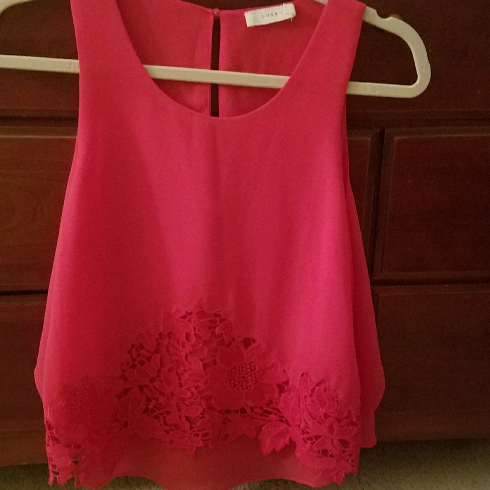 Hot Pink Lush Tank